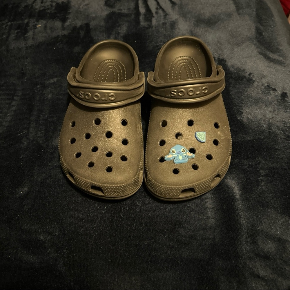 Black Crocs unisex adult classic clog M5W7